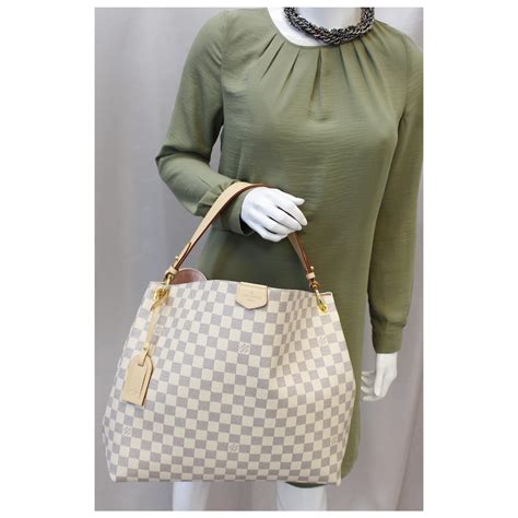 lv graceful mm damier azur|louis vuitton azur canvas.